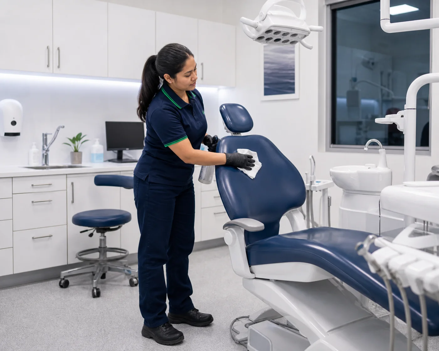 Dental treatment room sanitisation — ANZ Sydney